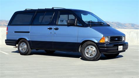 One Owner 1990 Ford Aerostar XLT With Under 20k Miles Up For Auction