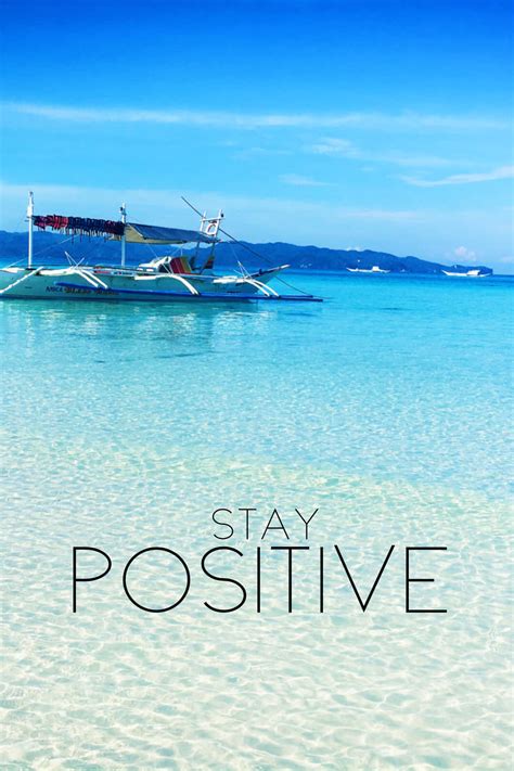 Download Stay Positive Quotes Wallpaper | Wallpapers.com