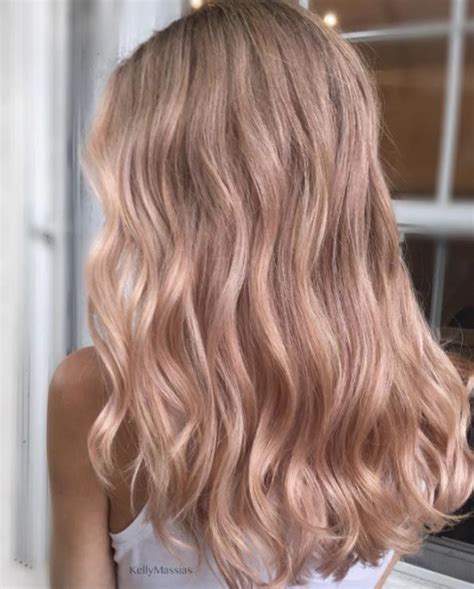 40 Trendy Rose Gold Hair Color Ideas | Gold blonde hair, Rose blonde hair, Rose blonde