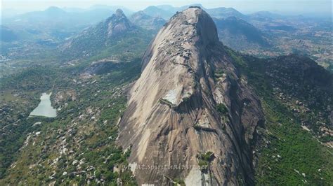 Madhugiri Betta: Asia's Second Largest Single Monolithic Hill | Drone ...