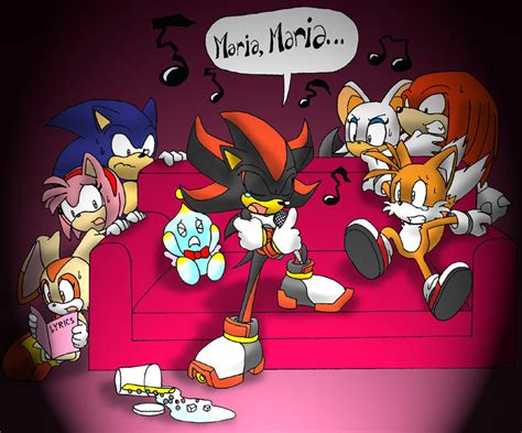 Karaoke - Shadow The Hedgehog Photo (32695901) - Fanpop