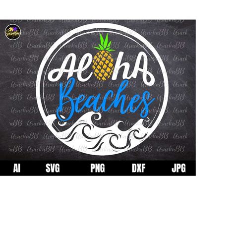 Aloha SVG, Aloha Beaches SVG, Beach svg, Summer svg, Beach P - Inspire ...