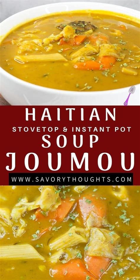 Soup Joumou (Haitian Squash Soup) | Recipe | Haitian food recipes, Soup joumou, Hatian food