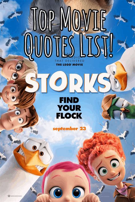 Storks Movie Quotes - The funniest and BEST quotes!