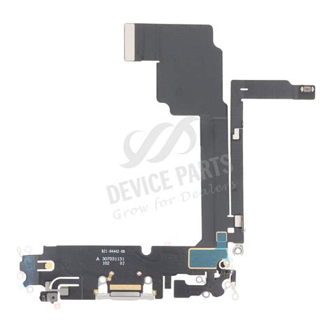 Charging Port Flex Cable for iPhone 15 Pro Max White Titanium Ori