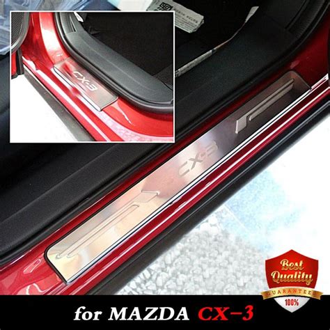 Weigesi Stainless Steel Door Sills Scuff Plate Door Sill Protector ...