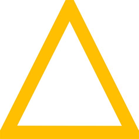 Yellow Triangle Clip Art at Clker.com - vector clip art online, royalty free & public domain