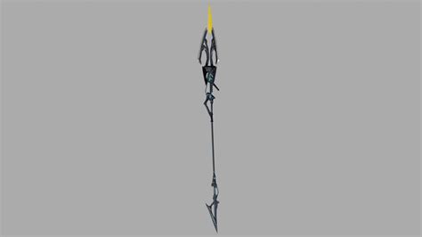 ArtStation - Sci-fi spear Low-poly 3D model | Game Assets