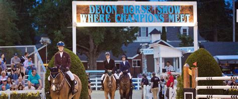 The Historic Devon Horse Show – Saratoga Horseworks