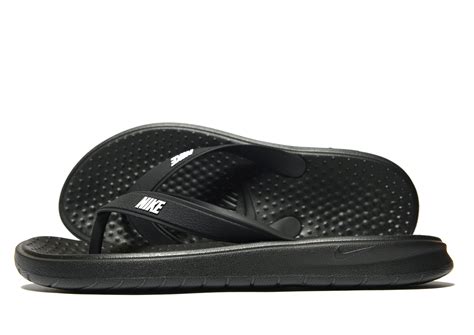 Lyst - Nike Solay Flip Flops in Black for Men