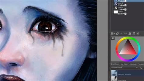 Krita Painting Tutorial : In the third example checking the limit to current layer that's it for ...