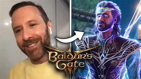 Gale Tim Downie Actor on his favourite scenes from Baldur's Gate 3 - YouTube