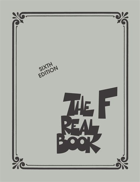 The Real Book – Volume I – Sixth Edition - F Instruments | Hal Leonard ...