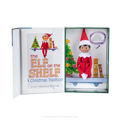 Elf On The Shelf Scout Elf and Christmas Tradition Box Set - Santa's ...