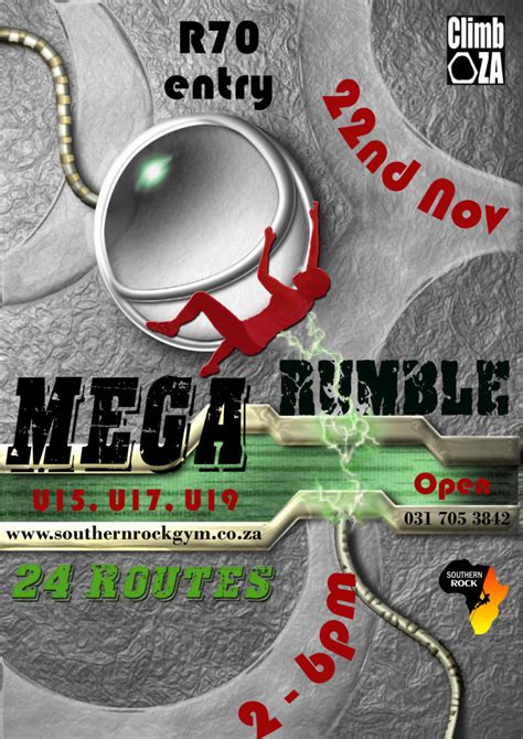 Rumble 6 - The MEGA Rumble - Climb ZA - Rock Climbing & Bouldering in ...