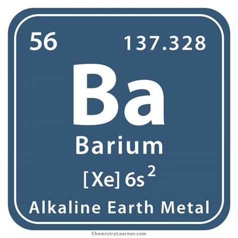 Barium Facts, Symbol, Discovery, Properties, Uses