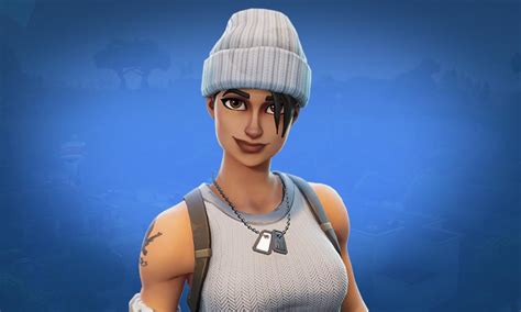 Recon Specialist - Fortnite Skin - Female White Soldier