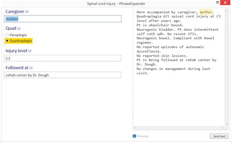 Dot phrases / medical templates library Statnote Pro for PhraseExpander