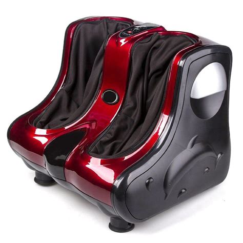 GESS Shiatsu Kneading Rolling Vibration Heating Foot Calf Leg Ankl ...