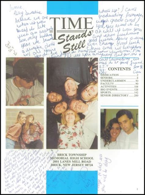 Explore 1993 Brick Memorial High School Yearbook, Brick NJ - Classmates