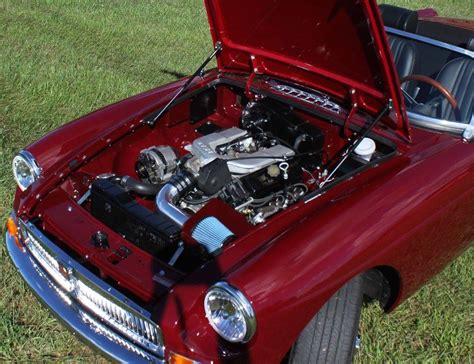 MGB with a Camaro 3.4 L V6 – Engine Swap Depot