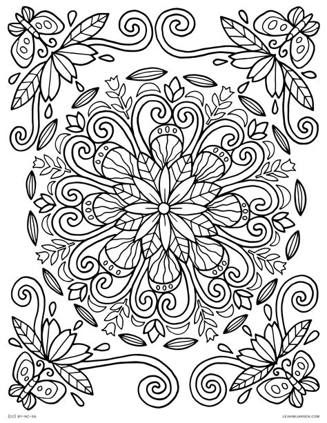 Butterfly Mandala Coloring Pages at GetColorings.com | Free printable ...