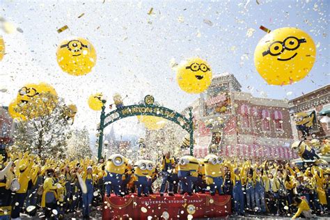 Universal Studios in Osaka unveils world's biggest Minion area