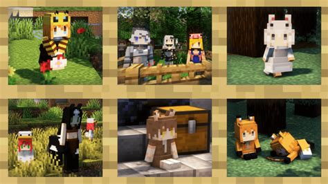 Cute Mob Models Texture Pack Para Minecraft 1.20.1, 1.19.4, 1.18.2, 1.17.1, 1.16.5, 1.15.2, 1.14 ...