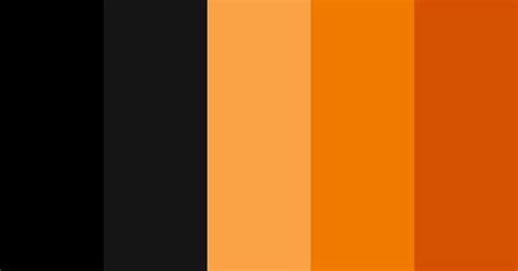 Orange And Black Color Scheme » Black | Orange color palettes, Black color palette, Halloween ...