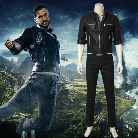 Cosplayflying - Buy Game JUST CAUSE 4 Rico Rodriguez Cosplay Costume ...