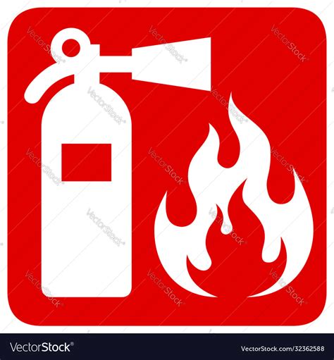 Fire safety Royalty Free Vector Image - VectorStock