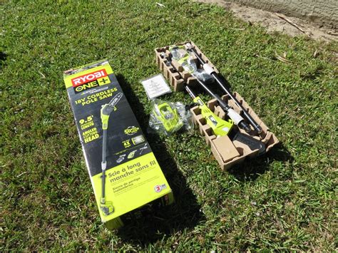 Lil' Blog and More: Ryobi 18V One+ Cordless Pole Saw Review