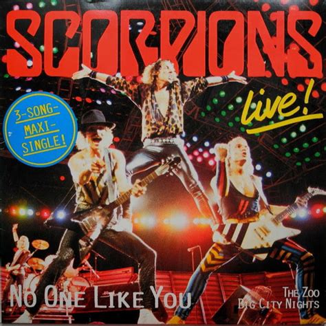 Scorpions - No One Like You (1985, Vinyl) | Discogs