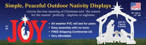 Front Yard Originals - Nativity Scenes, Christmas Decorations and More