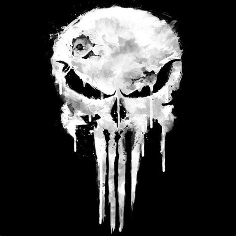 The Punisher logo | Punisher tattoo, Punisher art, Punisher skull logo