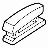 Stapler Outline coloring Book page Line Art Drawing  Premium AI sketch template