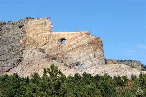 Crazy Horse Memorial: Epic Work-In-Progress Mountain Monument (South ...