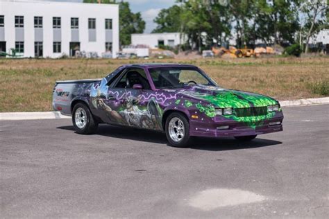 1985 Chevrolet El Camino SS custom truck [Air Brushed by hand] @ Custom trucks for sale