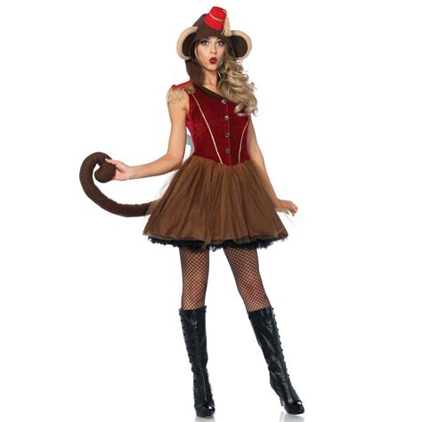 Leg Avenue Women's Wind Up Monkey Circus Costume - Walmart.com ...