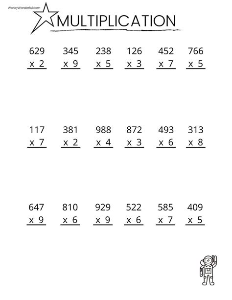 30++ Math Multiplication Worksheets – Worksheets Decoomo