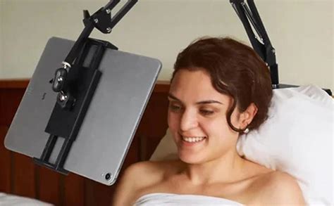 Amazon.co.jp: Phone Holder for Bed,Retractable Phone Stand Hidden Flexible | Desk Phone Stand ...