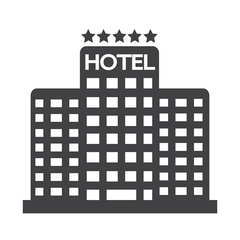 Hotel de cinco estrellas icono 638596 Vector en Vecteezy