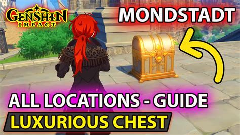 Genshin Impact - All 9 Luxurious Chest Locations In Mondstadt Full Guide - YouTube