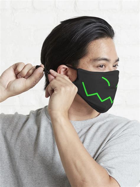 "Protogen Mask Green" Mask for Sale by ANSKZ | Redbubble