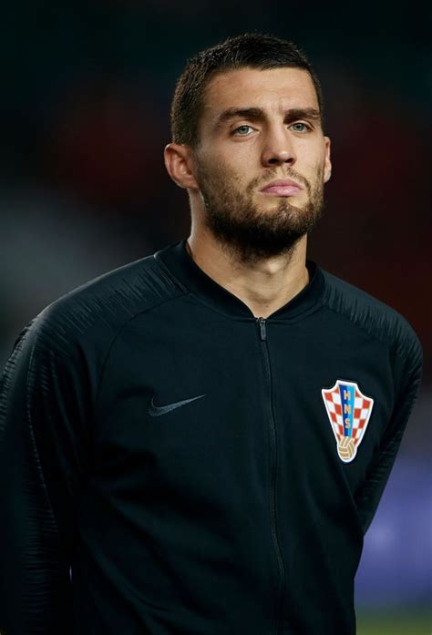 Mateo Kovacic of Croatia looks on prior the UEFA Nations League A...