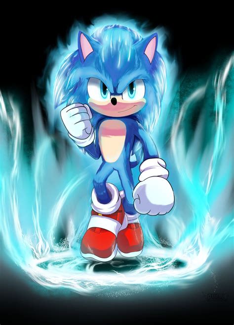 Movie Sonic - True Power | Sonic the hedgehog, Sonic, Sonic and shadow