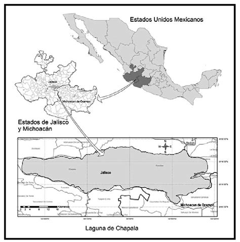 Lago Chapala Mapa