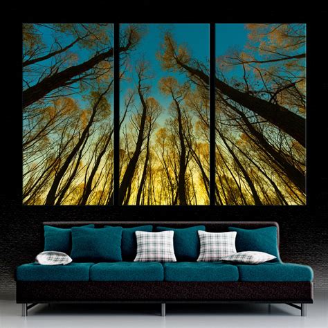 triptych wall art canvas - Man Bertrand