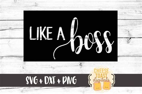 Like A Boss SVG Boss Svg Boss Lady Svg Hustle Svg Mother - Etsy