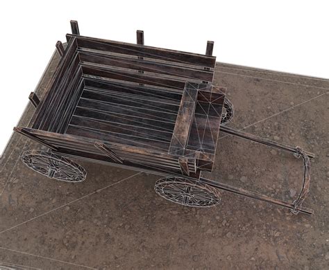 Medieval Carriage 3D model - TurboSquid 1967960